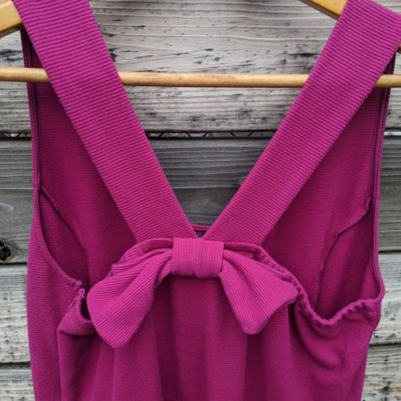 Pink Fit and Flare Dress - Picture 2 of 7